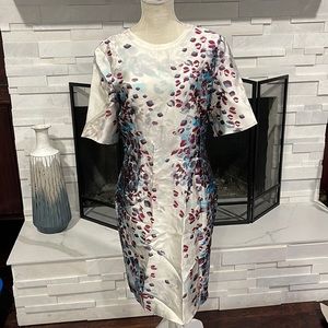 St John silk/wool/spandex dress sz 6